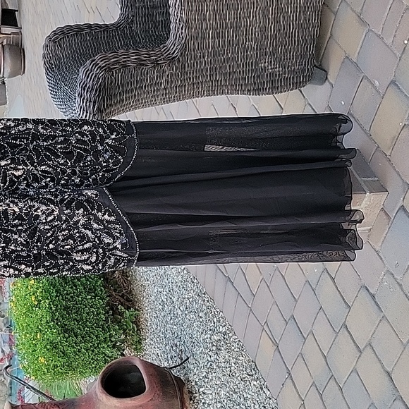 Beautiful Gatsby Style Sequin Formal Dress Womens Size - Picture 8 of 17